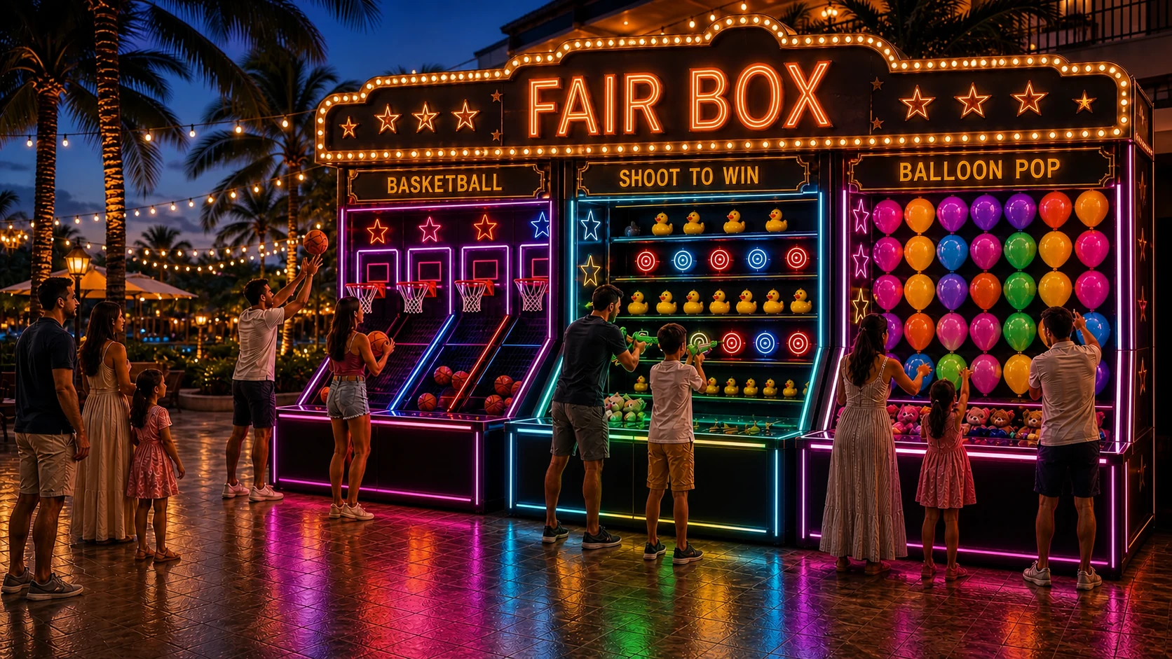 Fair Box | Resort Entertainment by Playmind